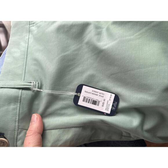 NWT $118 Johnnie-O Jupiter Cotton  Stretch Performance Shorts Jungle Size 40 - Picture 4 of 4